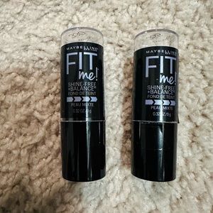 Maybelline fit me shine free foundation stick